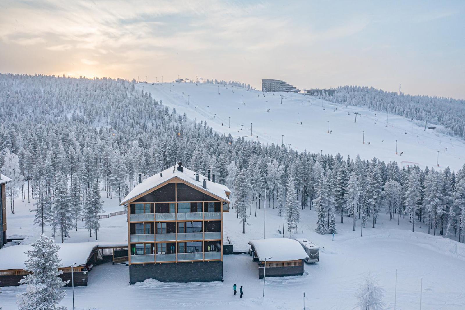 Levi Tunturinlaita A4, Ski-In Ski-Out 3Xbedroom Esterno foto